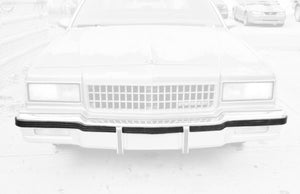 1986-1990 Chevrolet Caprice Front Bumper Rubber Impact Strip Molding Pontiac Safari 7037-050