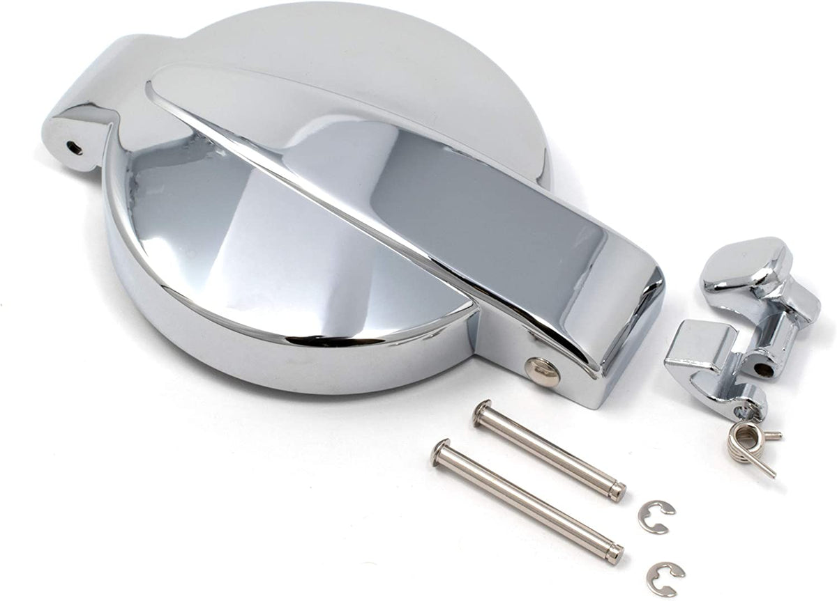 Fuel Tank Gas Cap & Release Latch Thumb Lever Kit Fits Honda 0540001