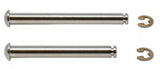 Fuel Gas Tank Cap Release Latch Stainless Mounting E-Clip Pins Fits Honda 0440-402