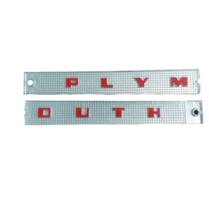 Plymouth Belvedere Savoy Plaza Grill Emblem Badge Insert Fits 1954 Plymouth
