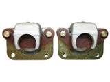 Front Right & Front Left Brake Caliper Set w/Pads Compatible with Polaris 0415-002/003