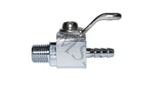 Universal 1/4 Inline Barb 1/4 NPT Gas Fuel Shut-Off Tap Valve 0139-501