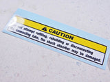 Rear Shock Cushion Sticker Mark Decal A3 Fits Honda FL 400R FL400R FL400 400 Pilot