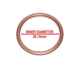 Exhaust Pipe Muffler Header Gasket Fits Kawasaki 0133-007