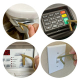 ZipSafe No-Touch Brass Key Safe Door Opener Contactless Keychain Tool 0073-019