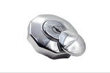 Optional Chrome Locking Gas Fuel Petrol Tank Filler Cap Lid with (2) Keys Fits Honda 0540-003