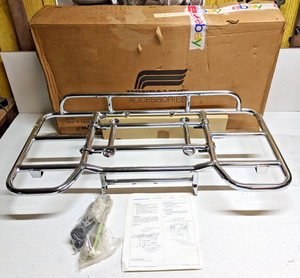 84-85 Honda ATC200M ATC200E ATC200ES ATC 200M/200E/200ES Nos Chrome Rack Carrier