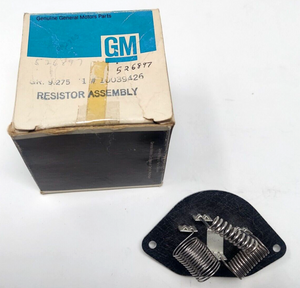 76-92 Buick Chevy Olds Pontiac GM Nos A.C Blower Motor Resistor #5