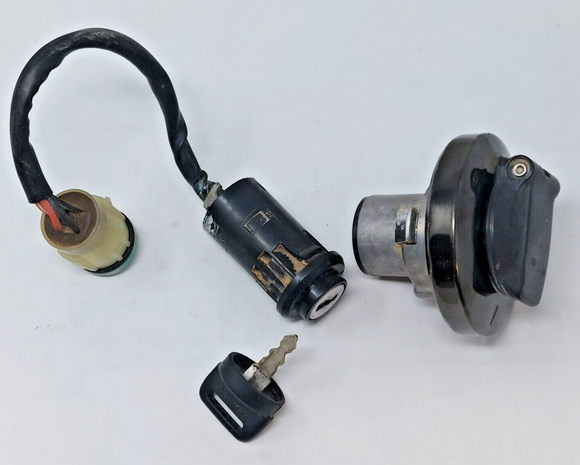 89-90 Honda FL400R FL400 FL 400 400R Pilot Oem Ignition Switch Gas Cap Lock Set