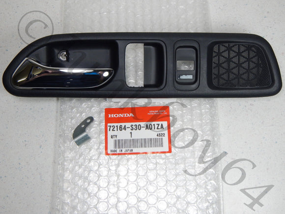 97-01 HONDA PRELUDE NEW GENUINE OEM NOS LEFT HAND DRIVER SIDE INNER DOOR HANDLE
