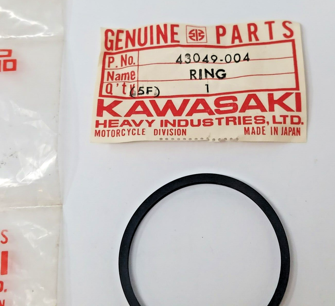 Nos Front Brake Caliper Wiper Seal Fits 76-79 Kawasaki KZ400 Z400 