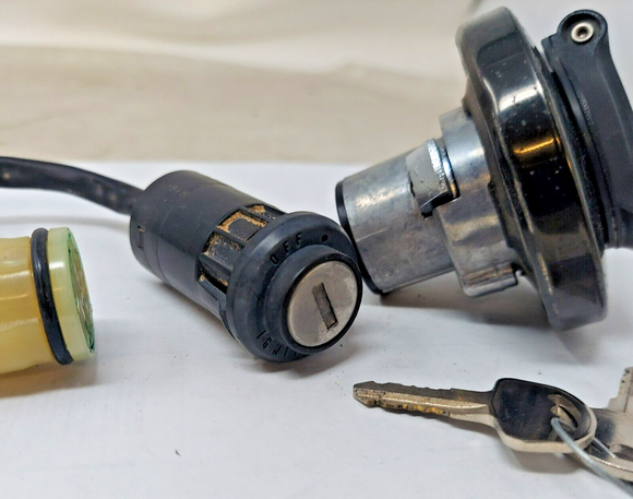 89-90 Honda FL400R FL400 FL 400 400R Pilot Oem Ignition Switch Gas Cap Lock Set