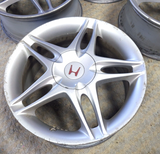 97-01 Honda Prelude Civic BB6 Optional Motegi Wheel Rim Set W/ Center Caps