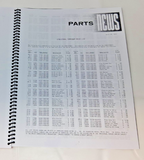 73 Honda ST90 ST 90 TrailSport Parts Fiche Fish Diagram Book Manual Catalog