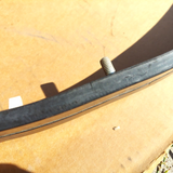 80-85 Chevy Impala Caprice Pontic Parisienne NOS Rear Bumper Impact Strip #3