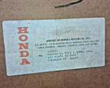 1989-90 Honda FL400R FL400 FL 400 400R Pilot Honda Hondaline Dealer Display Sign