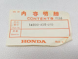 Nos Timing Cam Chain Tensioner Asy Fits 78-81 Honda XL250S XL250 XL 250S XR250 XR 250
