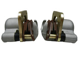 Front Right & Front Left Brake Caliper Set w/Pads Compatible with Polaris 0415-002/003