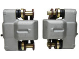 Front Right & Front Left Brake Caliper Set w/Pads Compatible with Polaris 0415-002/003