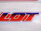 Tub & Body Sticker Decal Mark Emblem 3pcs Set Fits 89-90 Honda FL400R FL400 R Pilot