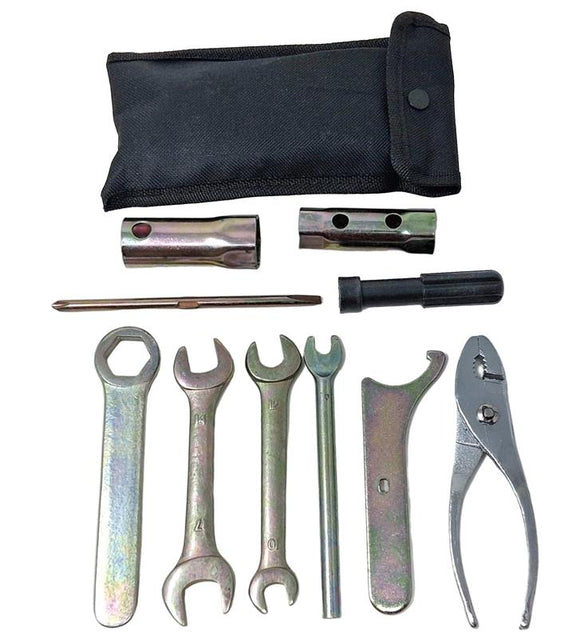 (9) Piece Metric Motorcycle ATV Tool Kit For Honda Yamaha Kawasaki Suzuki KTM Ducati 0059-010