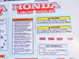 Body Frame Motor Shocks Decal Sticker Mark Set Fits Honda FL 400R FL400R FL400 Pilot