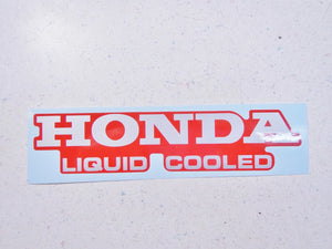 Decal Sticker "Liquid Cooled" Honda FL 400R FL400R FL400 R Pilot RR Fender Mark