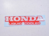 Decal Sticker "Liquid Cooled" Honda FL 400R FL400R FL400 R Pilot RR Fender Mark