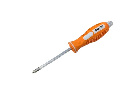 Genuine JIS Metric Screwdriver Solid Tang Single Screw Driver Size #2 ...
