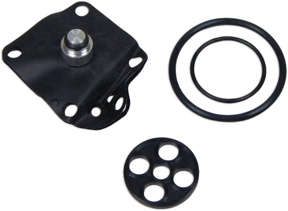 Kawasaki Fuel Petcock Rebuild Kit By K&L Supply – Repair Gasket For VN800, VN1800, ZX1100 & More