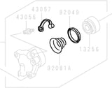 Clutch Slave Cylinder Rebuild Repair Parts Kit Fits Kawasaki 0108-008